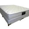 Conjunto Sommier King Espuma Densidad 30 Doble Pillow 160x200