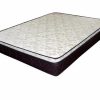 Colchon  2 Plazas Espuma Densidad 45 Con Eurotop 140 x 190 x 20