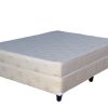 Conjunto  Sommier  2 Plazas Densidad 23 140 x 190 x 20 Liso c/cierre