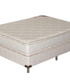 Conjunto Sommier 2 plazas Resorte Bonnel Doble Pillow Soft