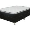Conjunto  Sommier 2 Plazas Espuma Densidad 60