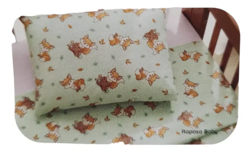 Jgo de Sabanas Camita Bebé Dolher 100% Algodón
