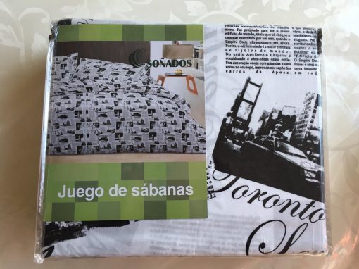 Juego de Sabanas 1 Plaza Sommier - Imagen 2