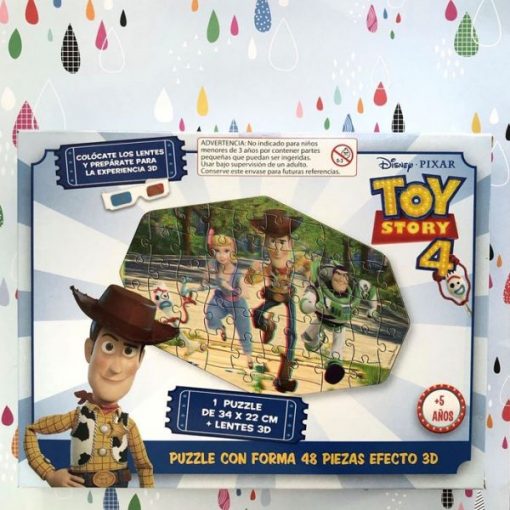 Puzzle 48 Piezas Toy Story con Efecto 3D