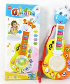 Guitarra con luz y sonido