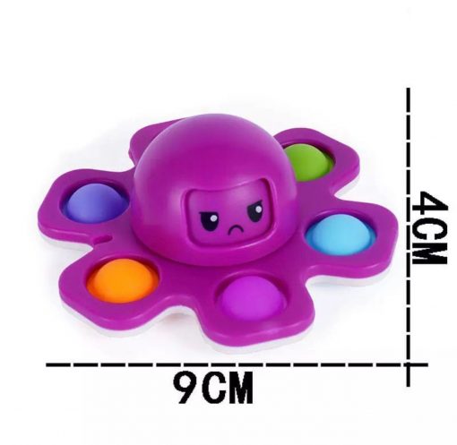 Spinner Pulpo Pop It - Imagen 3