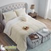 Set de Acolchado Corderito mas dos fundas mas almohadon