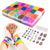 Cajas de Pulsera de Goma Loom Band 4400