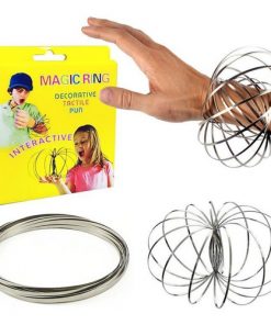 Aro Metalico Juego Anti Estres Magic Ring