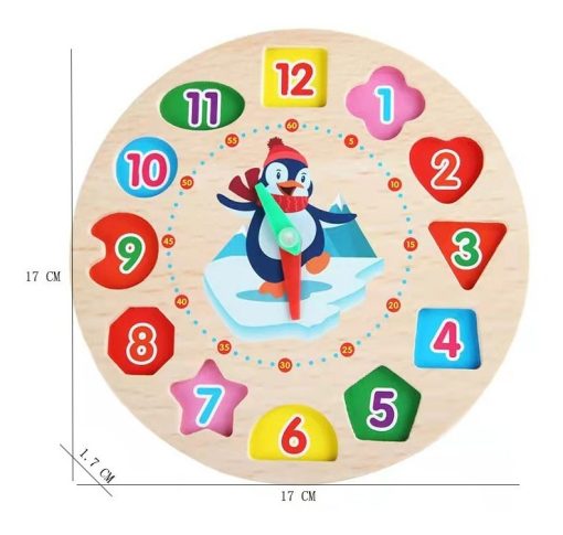 Puzzle Reloj Madera