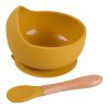 Bowls de Silicona con cuchara Set de Alimentacion Bebe