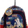 Mochila con Carro Disney Sonic 40 x 30 x 14 cm