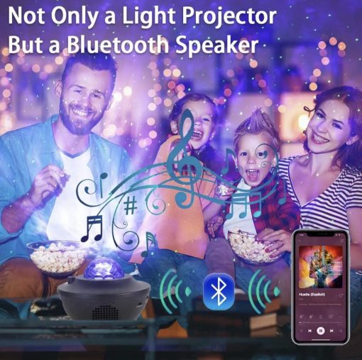 Lampara Proyector con Música - Imagen 3