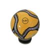 PELOTA FUTBOL ROYAL AMARILLA Y NEGRA  MARCA ROYAL
