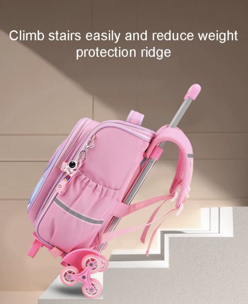Mochila con Carrito y ruedas Unicornio - Imagen 6