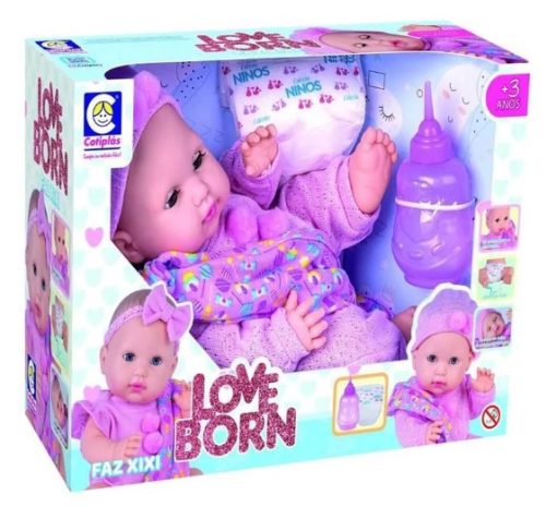 Bebe New Born con  Accesorios