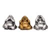 Set de Buda x 3 Color Cobre Iguales Sentados