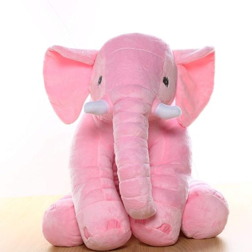 Almohadon de Apego Elefante Rosa