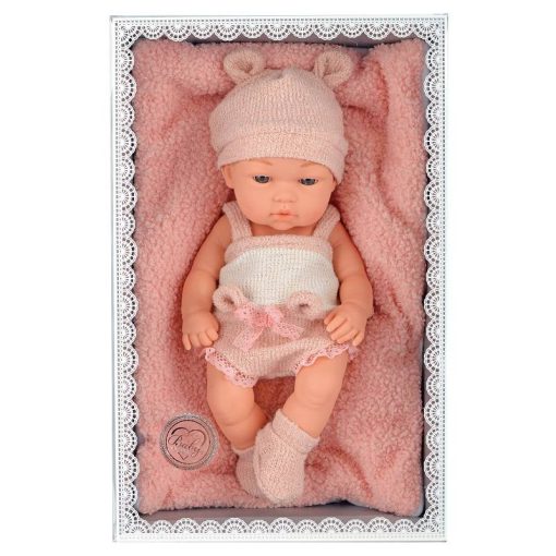 Bebe Reborn con manta acolchonada So Lovely 38 cm