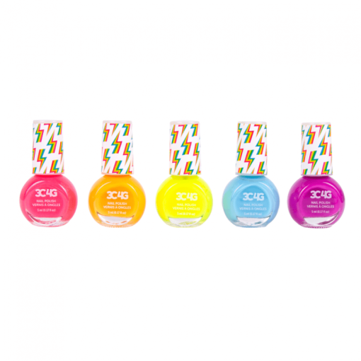 Set 5 Esmaltes de Uñas Neón - Imagen 2