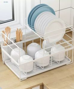 Soporte Utensillos Cocina Blanco