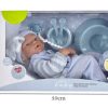 Bebe New born 36 cm Varon con Accesorios