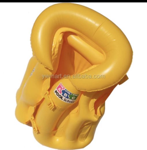 Chaleco Inflable Amarillo - Imagen 3