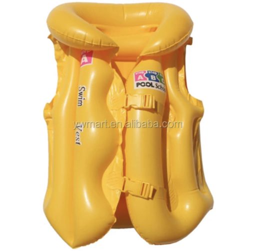 Chaleco Inflable Amarillo - Imagen 2