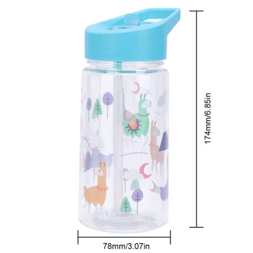 Botella Infantil Libre de BPA 500 ml Celeste - Imagen 2