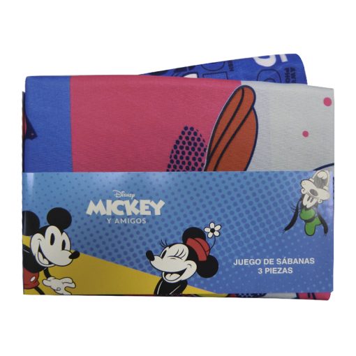 Juego de Sabanas Disney Mickey 1 Plaza Oficial - Imagen 2