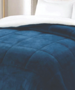 Acolchado Corderito 2 Plazas Queen Cotton Flor