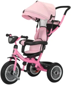 Triciclo 360 Asiento GIratorio Bebesit Rosa