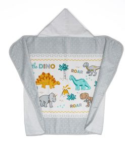 Toalla De Bebé Dohler Dinosaurio Capucha