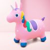 Unicornio Burrito Saltarín Rosa