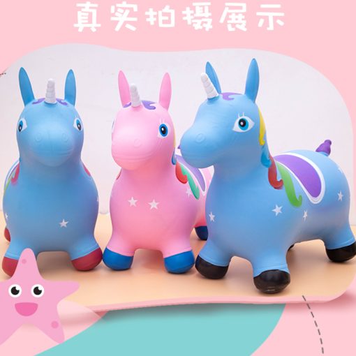 Unicornio Burrito Saltarín Rosa - Imagen 2