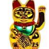 Gato Chino Dorado a Pilas