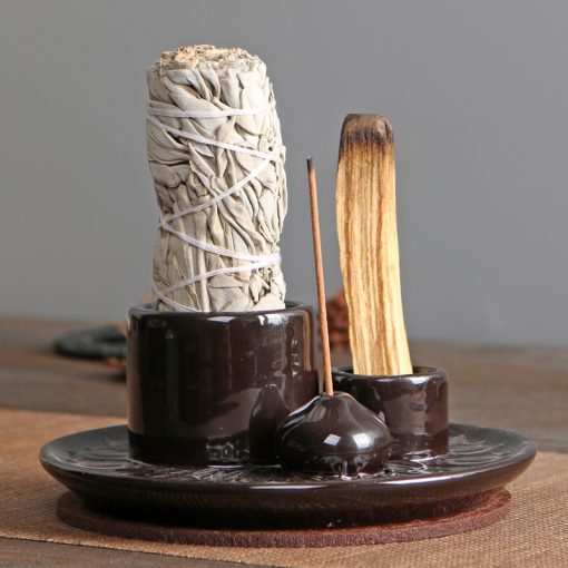 Soporte para Esencias Porta Incienso Palo Santo