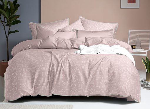 Juego de Sabanas Cotton Flor 2 plazas Sommier 100% Algodón