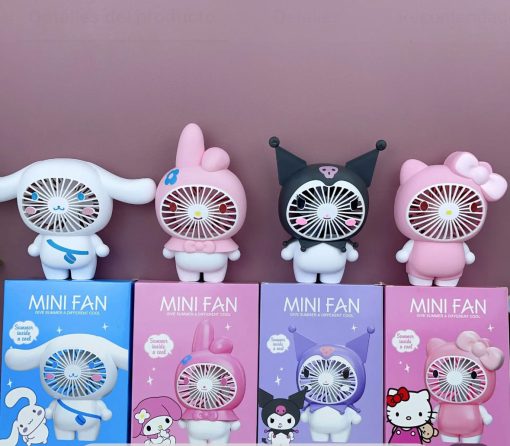 Mini Ventiladores Infantil de Mano