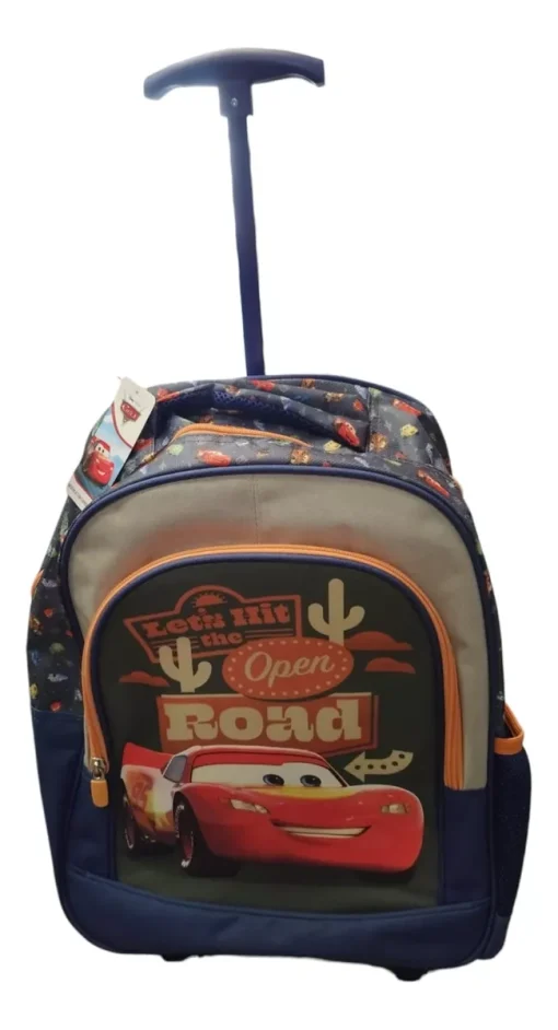 Mochila Disney con Carro 40 x 30 Cars