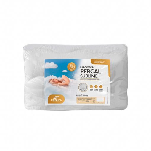 Pillow Top Percal Sublime Medida 160 X 200 - Imagen 3