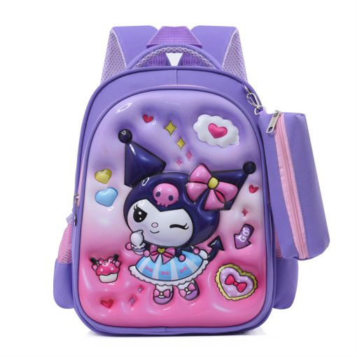 Mochila Escolar Kuromi 3D