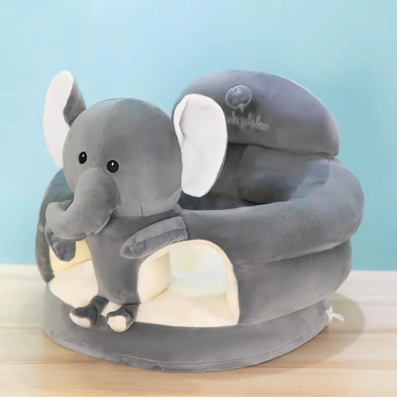 Sillón Bebe Infantil Elefante Gris - Imagen 2