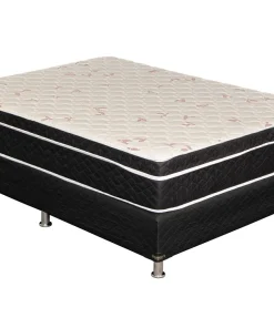 Conjunto Sommier Colchón D26 C/Eurotop espuma Altísima Densidad 45 138x188x29