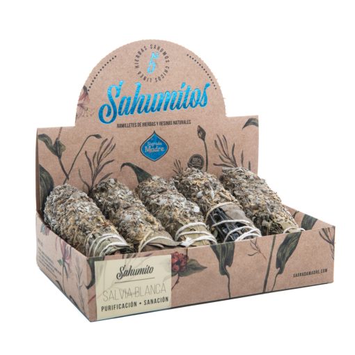 Sahumitos x 1 Unidad Mirra Palo Santo Sagrada Madre