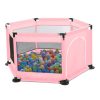 Corral Hexagonal Rosa