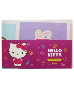 Juego Sábanas Infantil Hello Kitty 1 Plaza 100% Microfibra