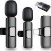 Set de 2 Microfonos inalambricos ideal para grabar contenido