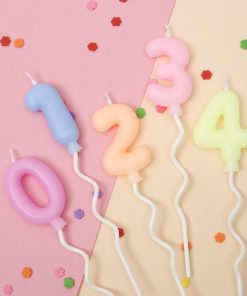 Vela de Cumpleaños Numeros