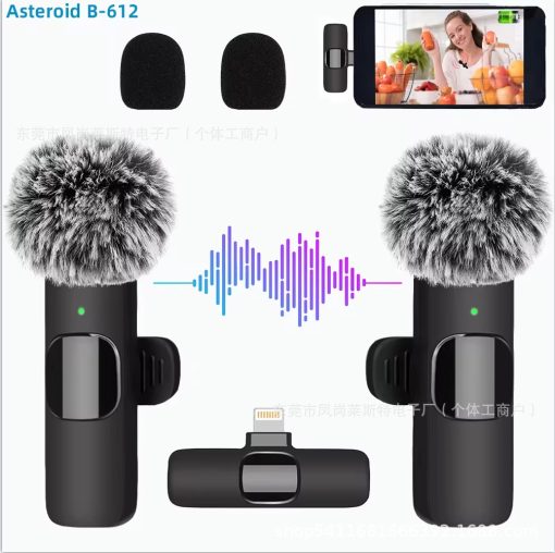 Set de 2 Microfonos inalambricos ideal para grabar contenido - Imagen 5